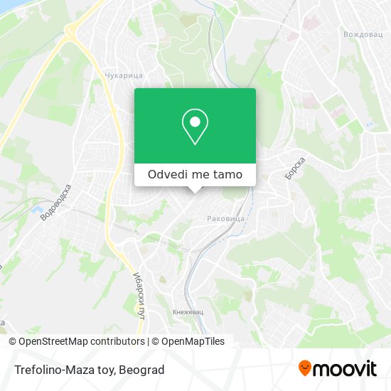 Trefolino-Maza toy mapa