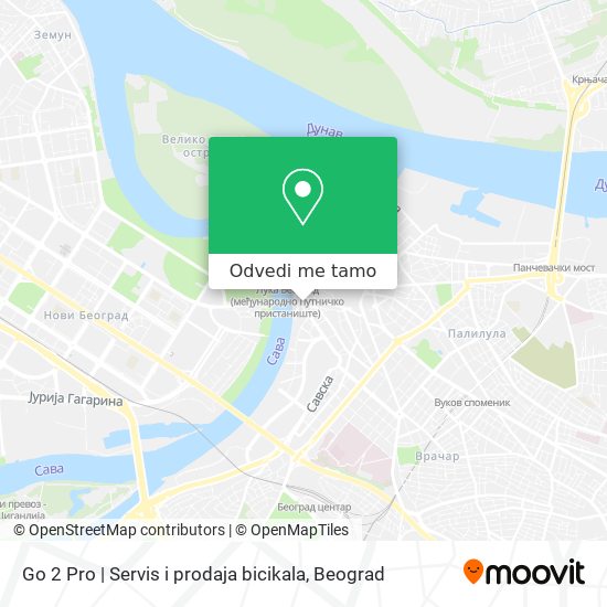 Go 2 Pro | Servis i prodaja bicikala mapa