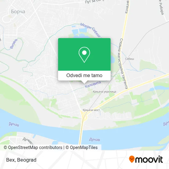 Bex mapa