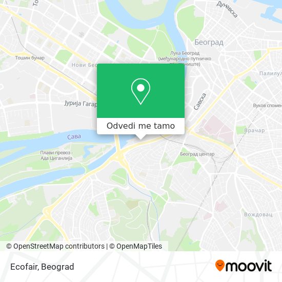 Ecofair mapa