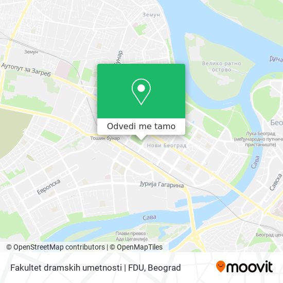 Fakultet dramskih umetnosti | FDU mapa