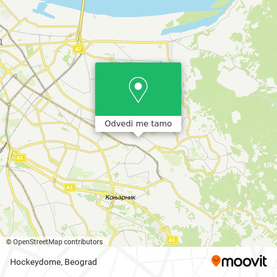 Hockeydome mapa