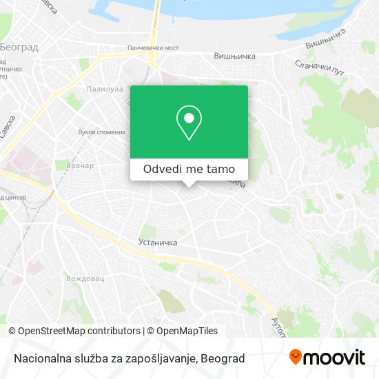 Nacionalna služba za zapošljavanje mapa