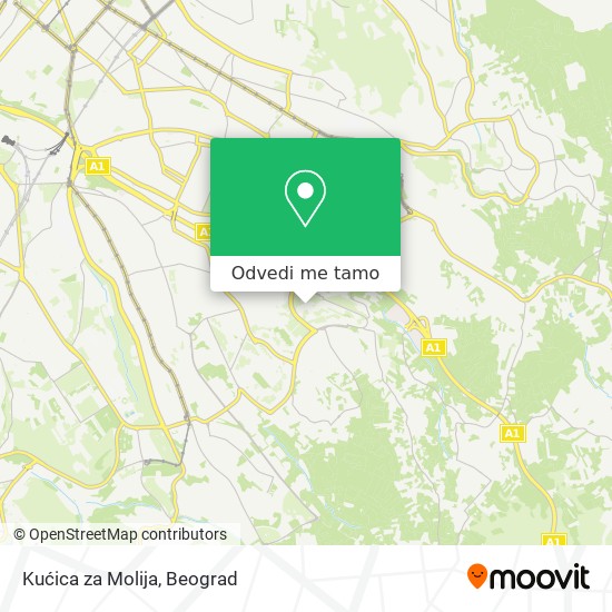 Kućica za Molija mapa