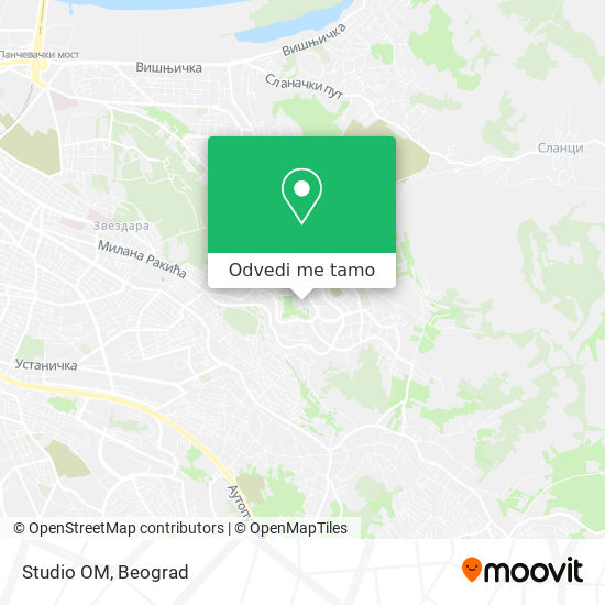 Studio OM mapa