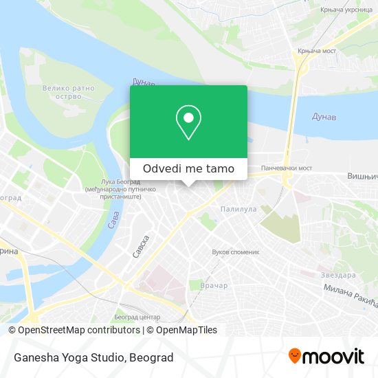 Ganesha Yoga Studio mapa