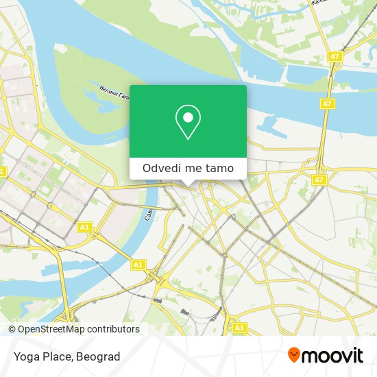 Yoga Place mapa