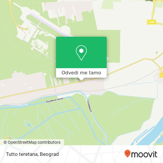 Tutto teretana mapa