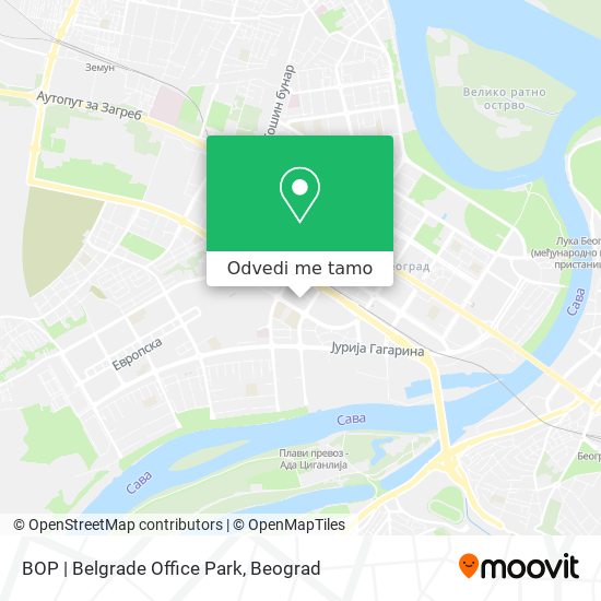 BOP | Belgrade Office Park mapa