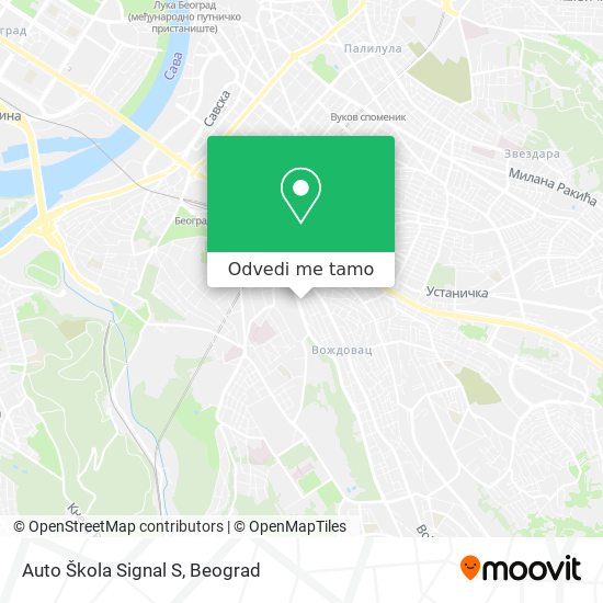 Auto Škola Signal S mapa