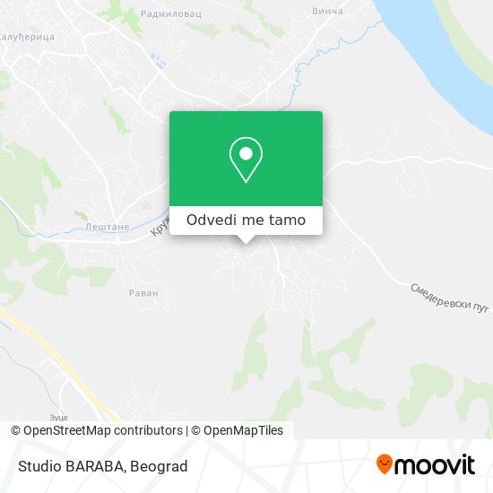 Studio  BARABA mapa