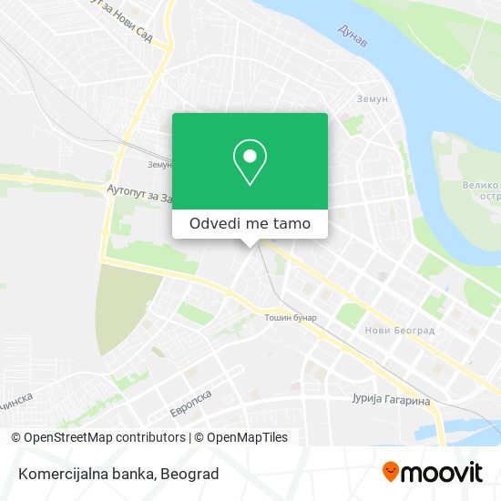 Komercijalna banka mapa