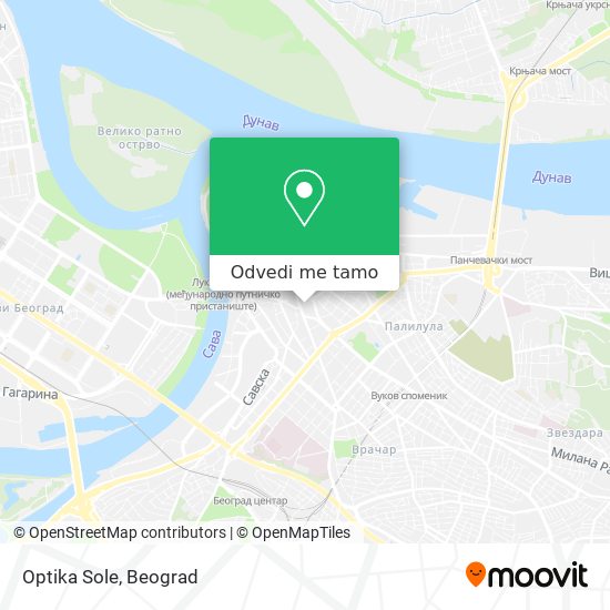 Optika Sole mapa