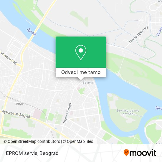 EPROM servis mapa