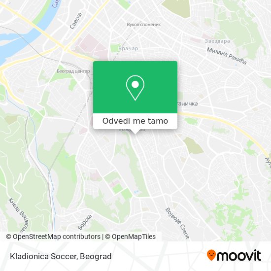Kladionica Soccer mapa