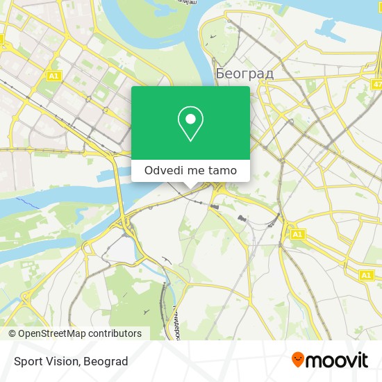 Sport Vision mapa