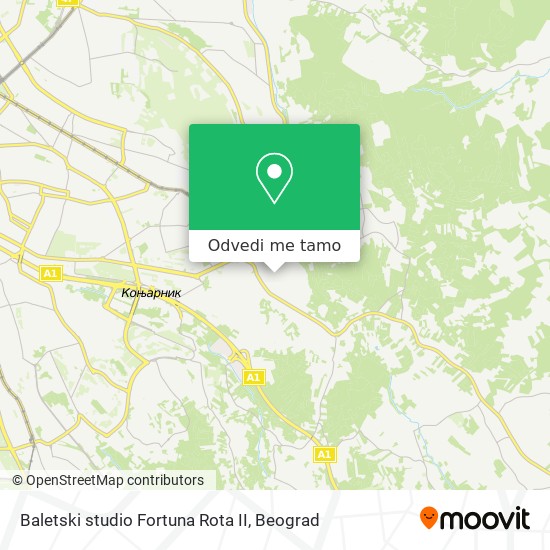 Baletski studio  Fortuna Rota  II mapa