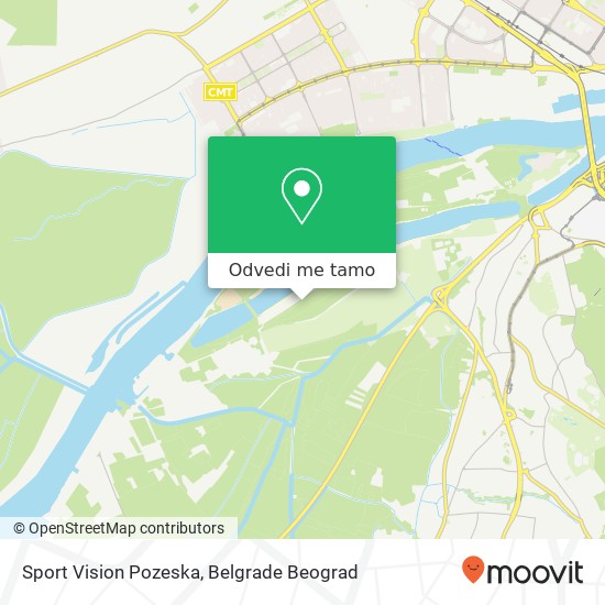 Sport Vision Pozeska mapa