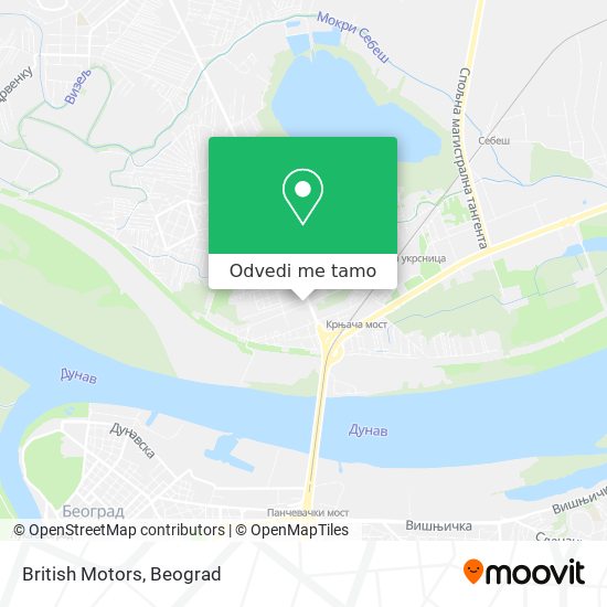 British Motors mapa