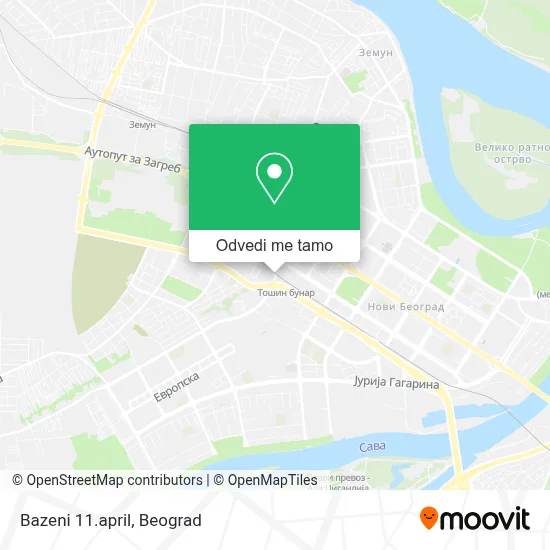 Bazeni 11.april mapa