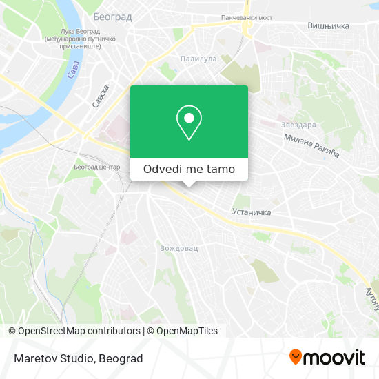 Maretov Studio mapa