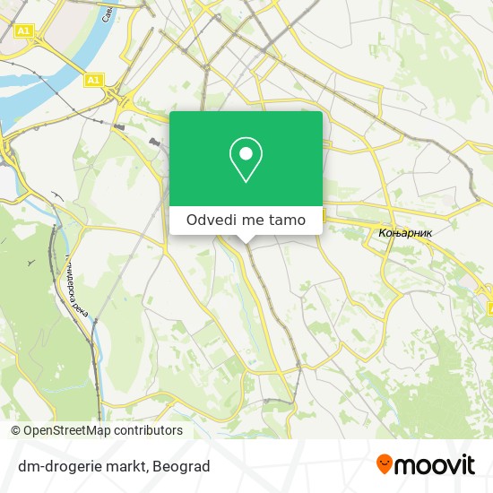 dm-drogerie markt mapa