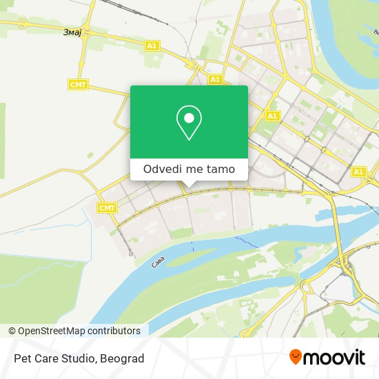 Pet Care Studio mapa