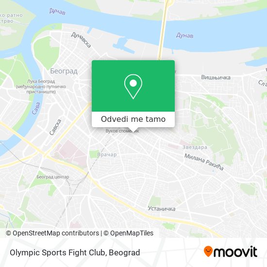 Olympic Sports Fight Club mapa