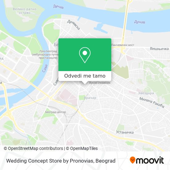 Wedding Concept Store by Pronovias mapa