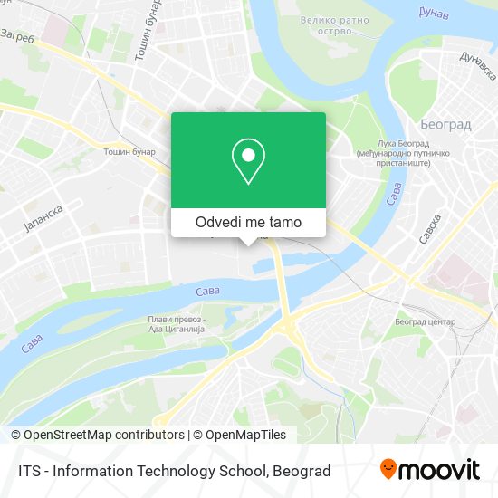 ITS - Information Technology School mapa