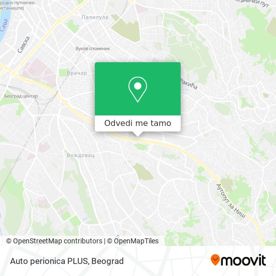 Auto perionica PLUS mapa