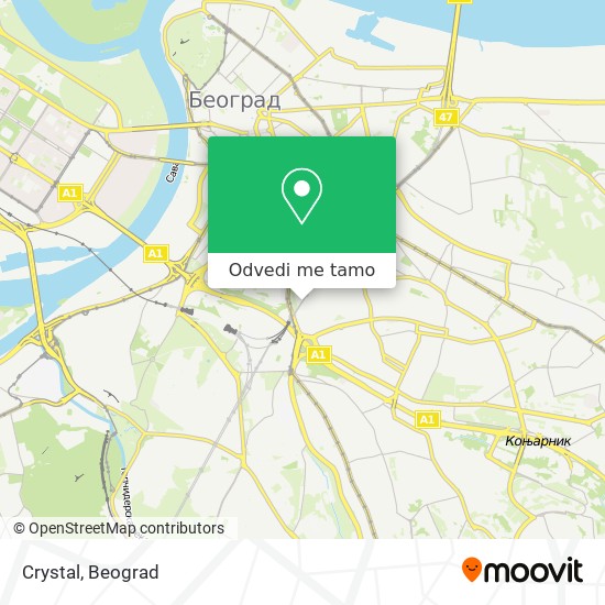 Crystal mapa