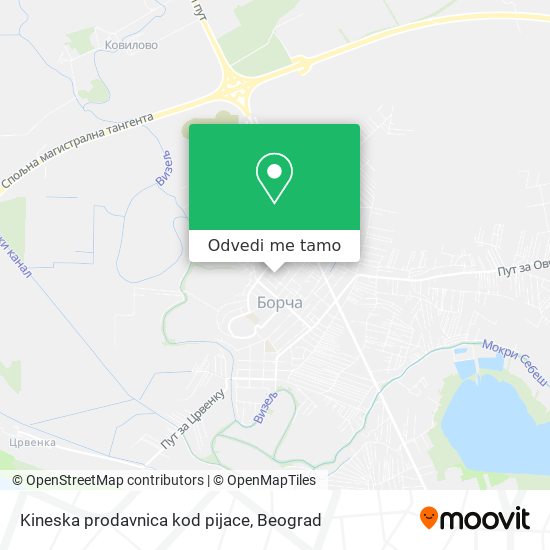 Kineska prodavnica kod pijace mapa