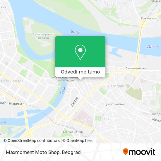 Maxmoment Moto Shop mapa