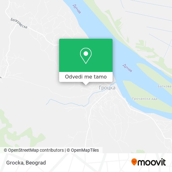 Grocka mapa