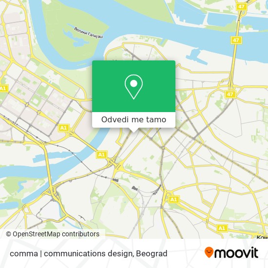 comma | communications design mapa
