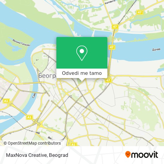 MaxNova Creative mapa