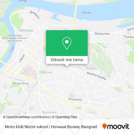 Moto klub Noćni vukovi | Ночные Волки mapa