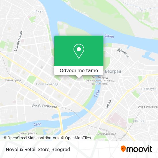 Novolux Retail Store mapa