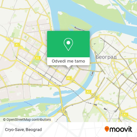Cryo-Save mapa