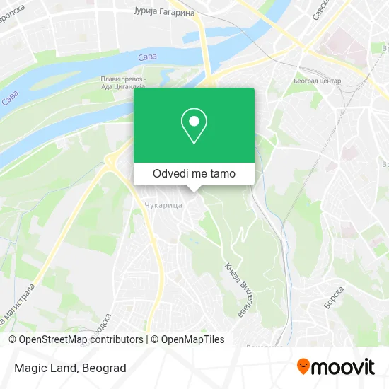 Magic Land mapa