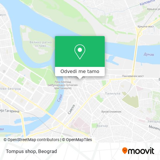 Tompus shop mapa