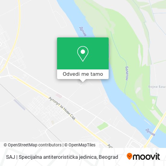 SAJ | Specijalna antiteroristička jedinica mapa