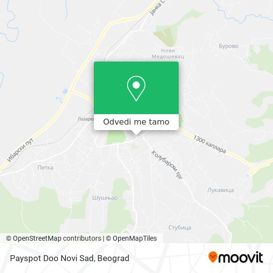 Payspot Doo Novi Sad mapa