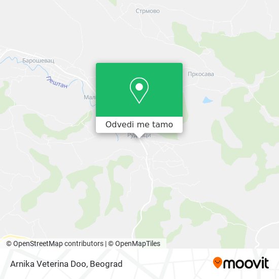 Arnika Veterina Doo mapa