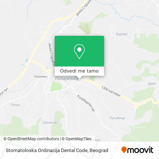 Stomatoloska Ordinacija Dental Code mapa