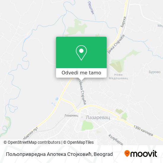 Пољопривредна Апотека Стојковић mapa