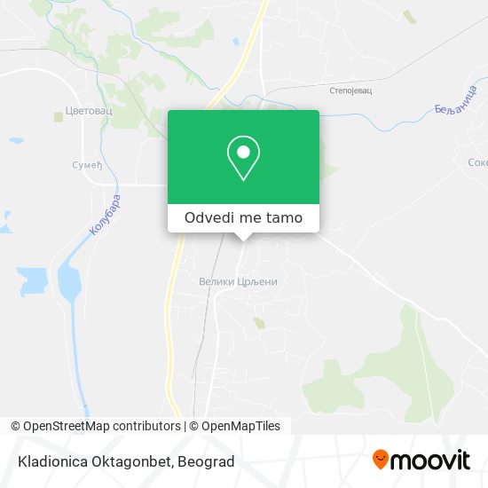 Kladionica Oktagonbet mapa