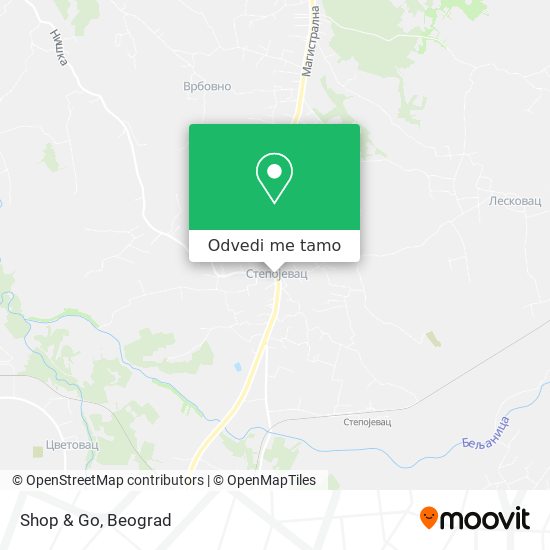 Shop & Go mapa