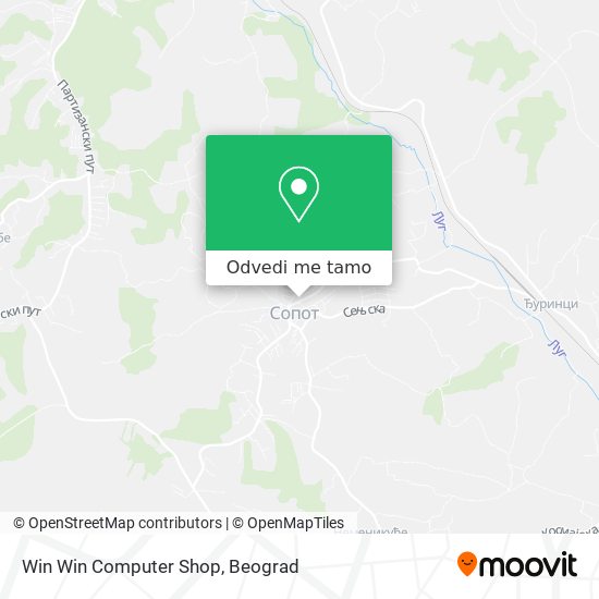 Win Win Computer Shop mapa